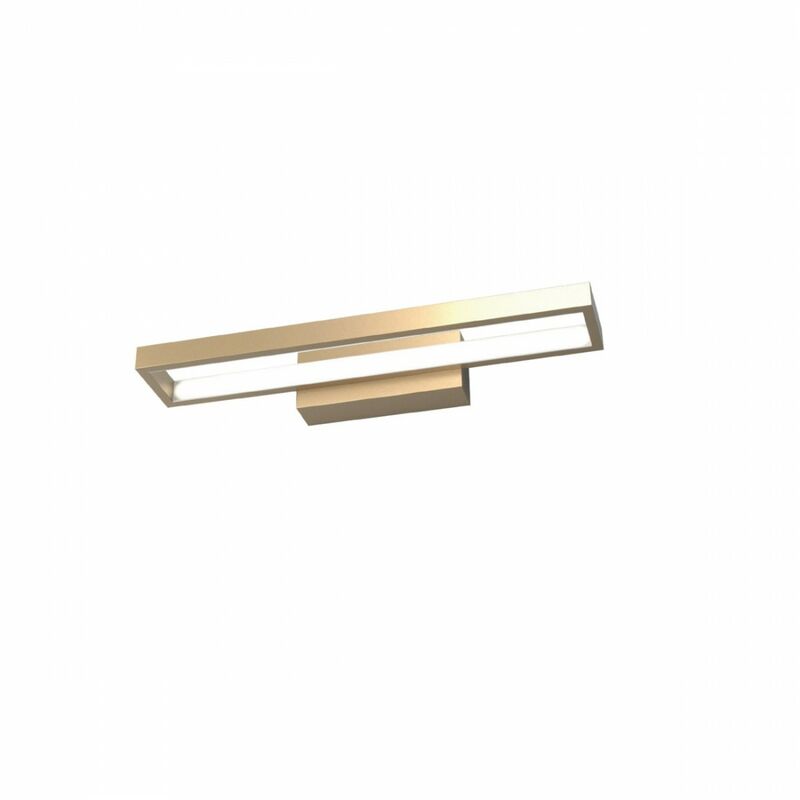 Image of Applique classico top light dna 1182 ap go led lampada parete, finitura metallo gold - Gold