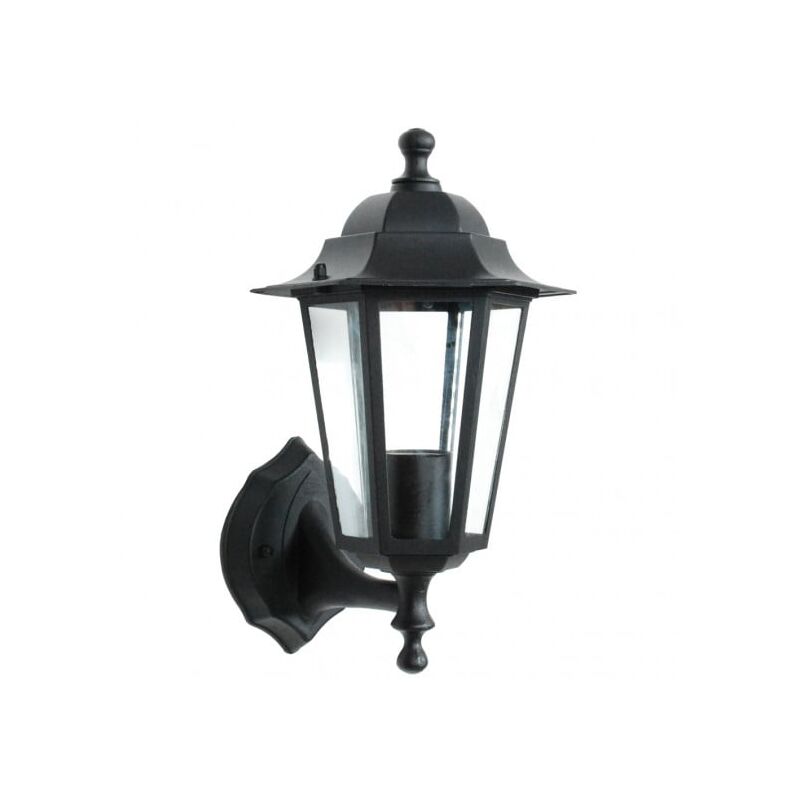 Applique Extérieure Montante 60W E27 Fonte Noire loan