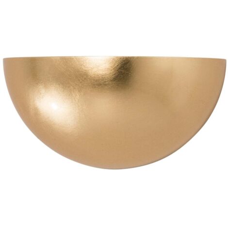 Applique MORITZ in gesso foglia oro
