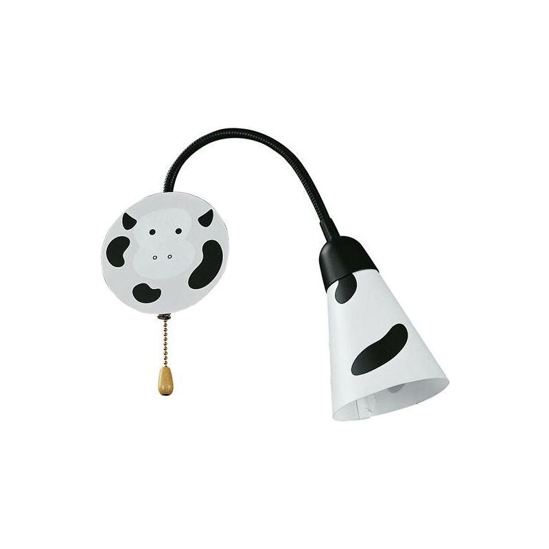 Applique MOU MOU 1xE14 Forme Vache en Métal et Acrylique avec Lampe Orientable