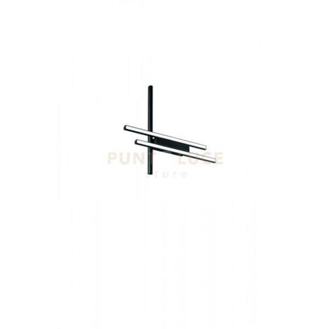 APPLIQUE MOVIDA/3 NERO A LED 3000K 1200LM 20W DIMMERABILE 50X8CM