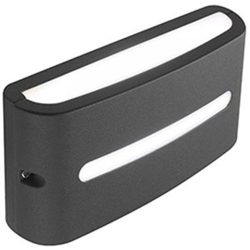 Applique murale 10W Led 4000K ligne graphite