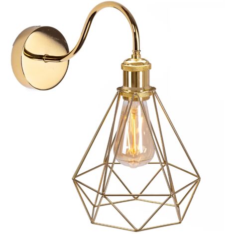 APPLIQUE MURALE 392229 LOFT OR 1-POINTS DE LUMIÈRE E27 20X28,5X20CM
