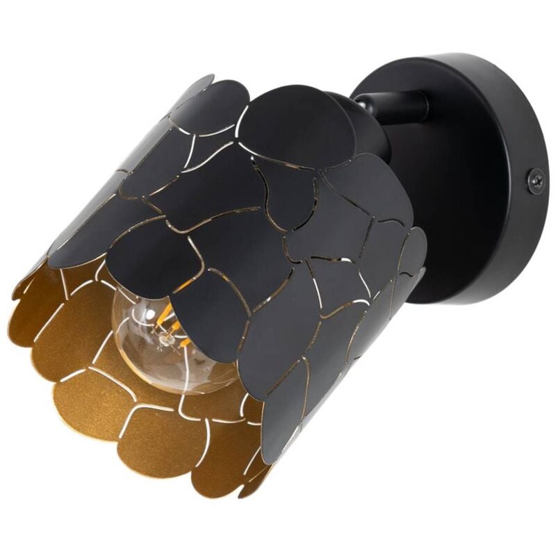 Applique Murale à intensité variable 'Aralena' en métal pour salon & salle à manger