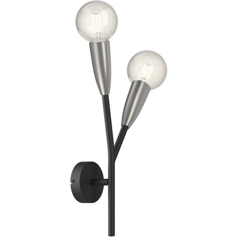 Applique Murale à intensité variable 'Carlea' en métal pour salon & salle à manger