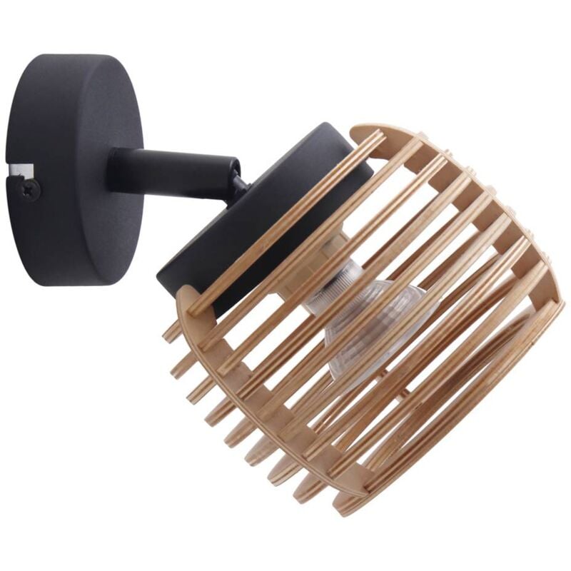 Applique Murale à intensité variable 'Ediz' en métal pour couloir