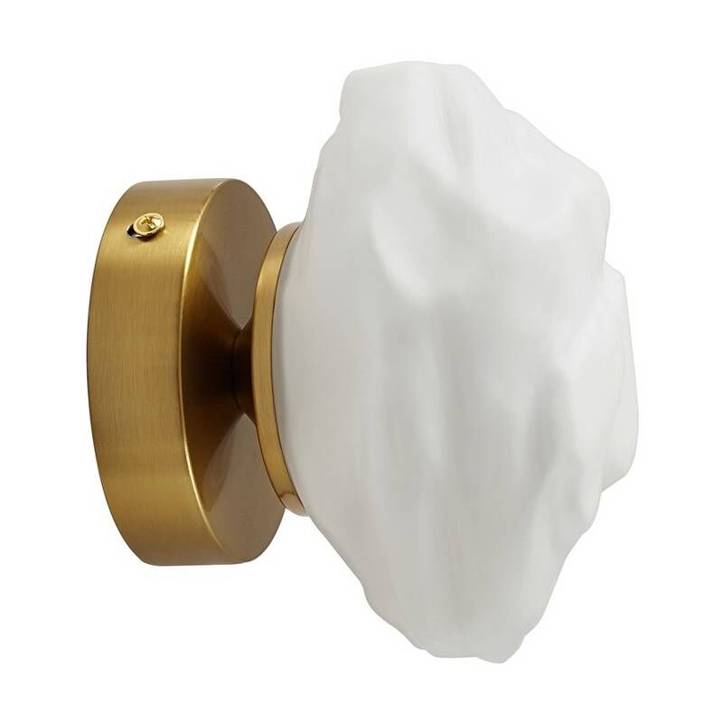 Applique Murale à intensité variable 'Piatra' en verre pour salon & salle à manger