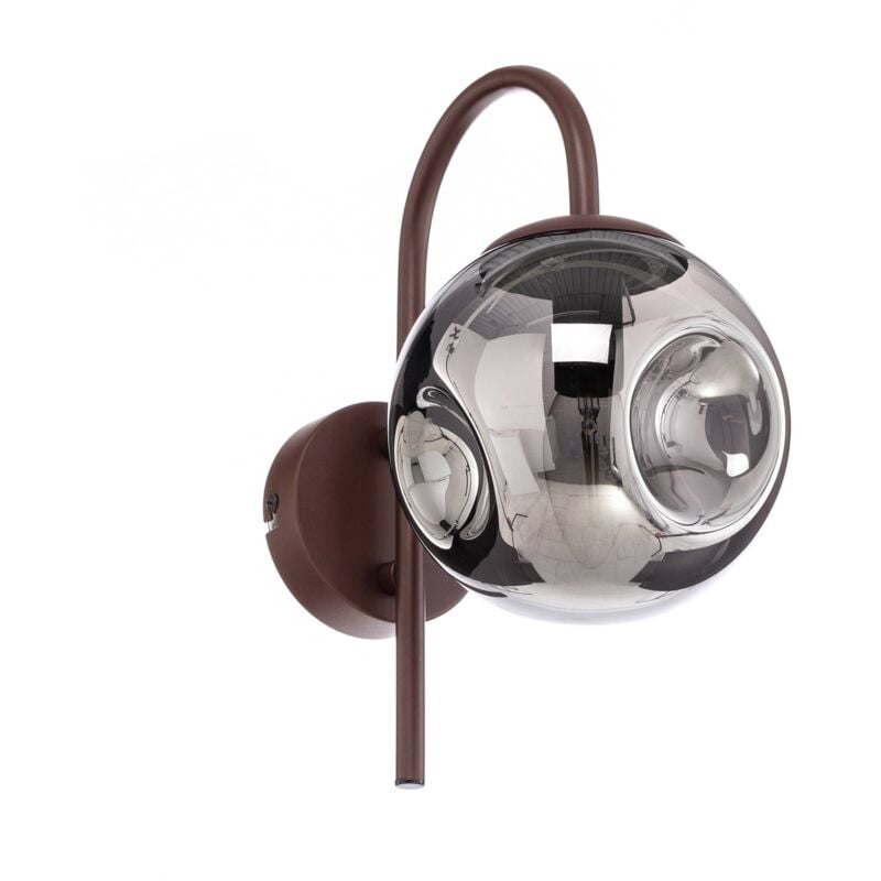 Applique Murale à intensité variable 'Valentina' en métal pour salon & salle à manger