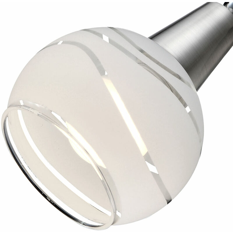 À Murale Pot Avec Verre Applique Réglable De Elliott Led POXiukZ