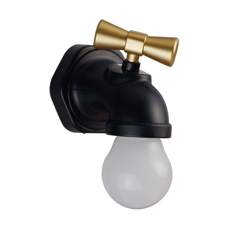 Feiyue - Applique murale à led intelligente à commande vocale, robinet à induction