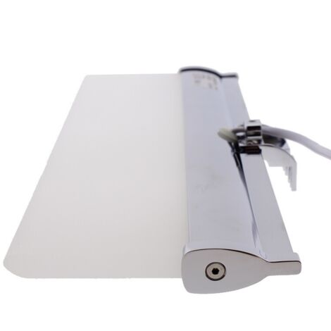 Applique murale à LED pour salle de bain 6W 5300K Asturias Chrome CRISTALRECORD 43-363-06-001