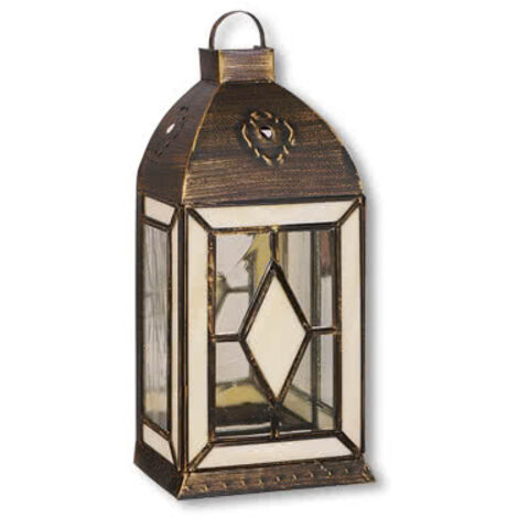 Applique murale abrila Califa beige métal cristal vintage 38,5x17x12 cm