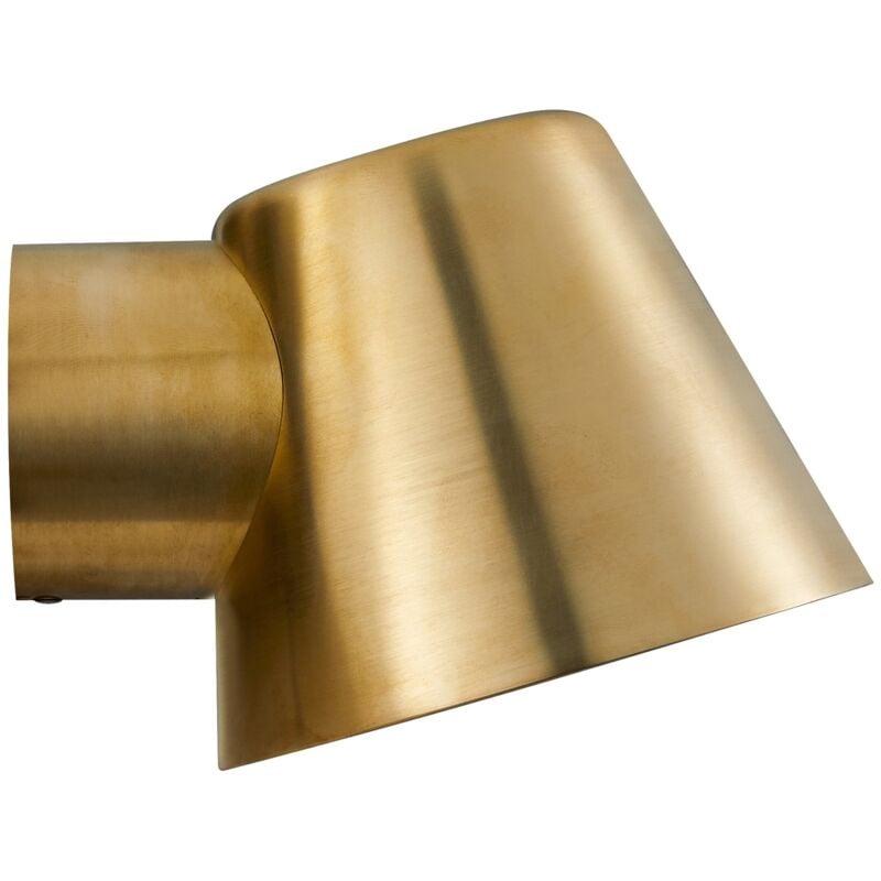 Applique murale aleria Brass Laiton, H.11.3 - IP44 - GU10 / Nordlux Extérieur