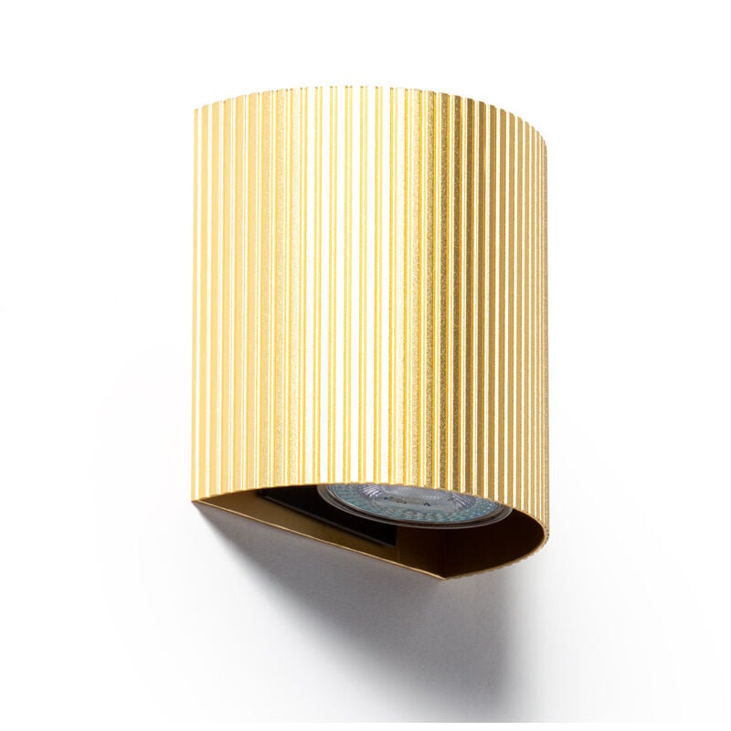 Ledkia - Applique Murale Aluminium Aritz Doré