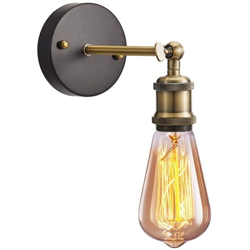 Toolight - applique murale APP618-1W loft 1-POINTS de lumière E27 10X24X13CM