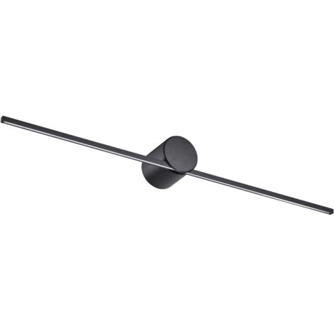 applique murale - aric rio - 6w - 3000k - ip44 - 600 mm - noir - aric 53101