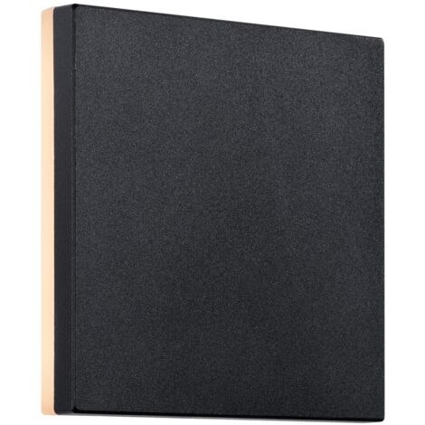 Applique murale ARTEGO Square Aluminium Noir, H.15 - IP54 - LED Module /Nordlux Extérieur