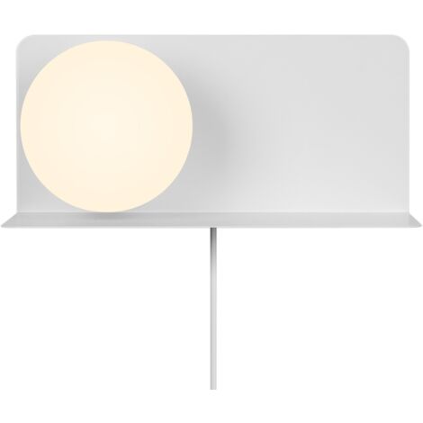 Applique murale avec sphère Lilibeth blanc - 2312931001