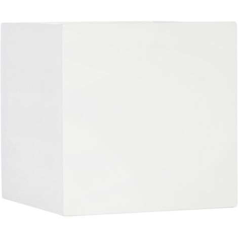 Applique murale bidirectionnelle 25 W en plâtre blanc G9