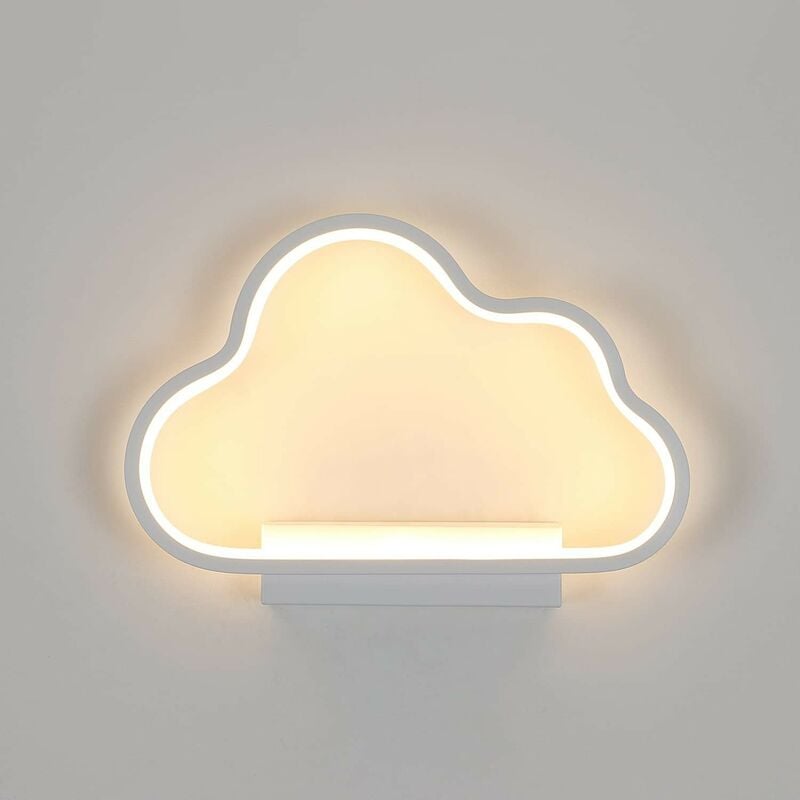 Applique murale, Blanc Lampe Murale Led Moderne 20W, (Blanc Chaud) Non-dimmable, Design minimaliste