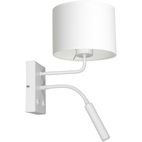 Applique murale blanche Arden Luminex E27+G9 liseuse