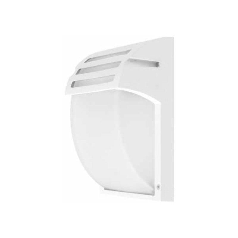 Applique Murale Blanche led IP44 pour ampoule E27 Silumen