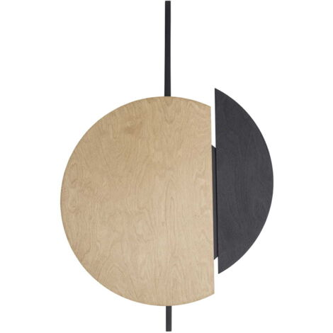 Applique murale bois/noir 2x8W GX53 Sunset Nowodvorski