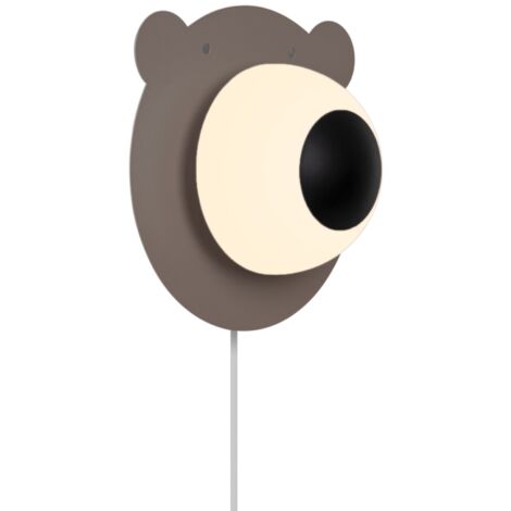 Applique murale BRUNA BEAR  Métal Marron, H.25 - IP20 - E14 /Nordlux Intérieur