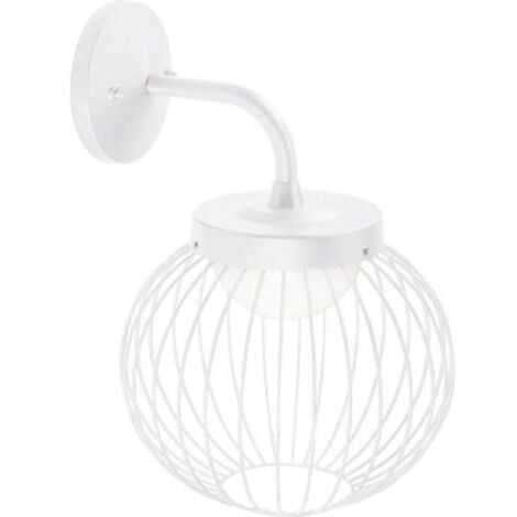 Applique murale cage 20W Led 4000K ligne blanche