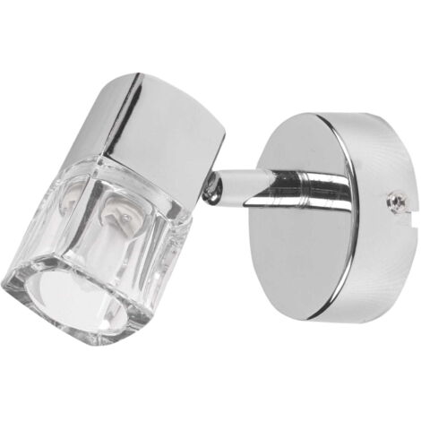 Applique murale Candellux Diament chrome 1xG9 en cristal