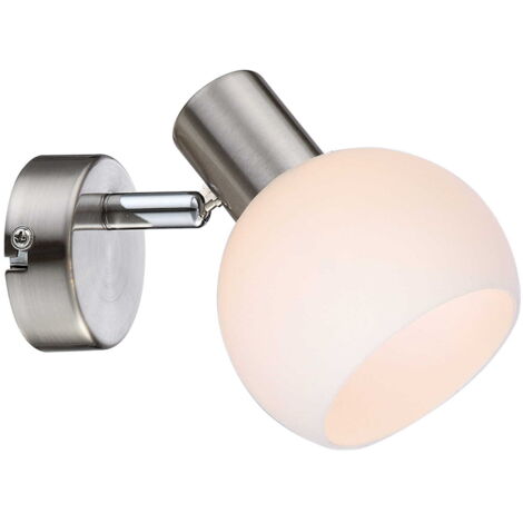 Applique murale Candellux Mauro argent RGB E14 13cm