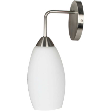 Applique murale Candellux Modus E27 chromée verre 30cm