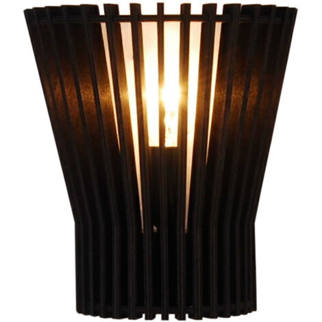 Applique murale Candellux Osaka bois noir E14 1x 40W