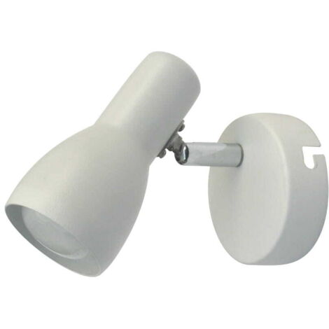 Applique murale Candellux Picardo blanche E14 40W métal