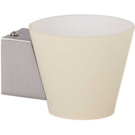 Applique murale Candellux Simonet G9 chrome blanc IP20