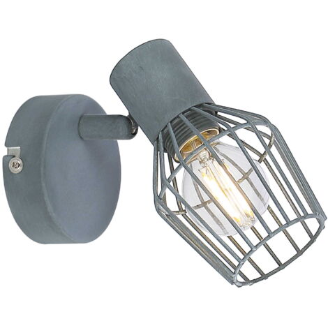 Applique murale Candellux Viking 91-68002 grise E14