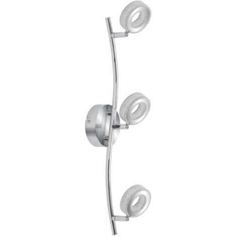 Applique murale Candellux Vinola chrome LED x3 54cm