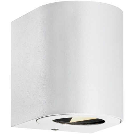 Applique murale CANTO 2 Aluminium Blanc, H.10.4 - IP44 - LED Module /Nordlux Extérieur