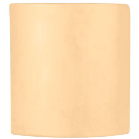 Applique Murale Céramique 100W Carrée Crème
