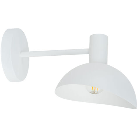 Applique murale classique blanche Artis E14 40W Sigma