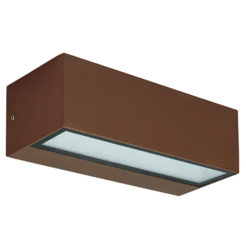 Applique murale classique gea led ges2242 led ip65 en aluminium marron à double émission Applique murale classique gea led ges2242 led ip65 en aluminium marron à double émission