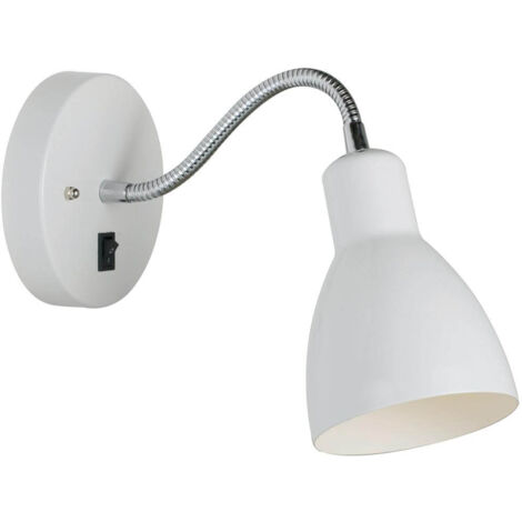 Applique murale CYCLONE  Métal Blanc, H.36,5  IP20  E14 /Nordlux  Intérieur