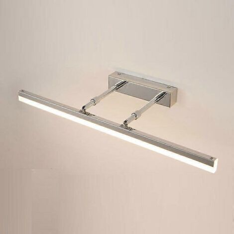 Applique murale de salle de bain 42 cm, IP44, 8 W, 1170 lm, style moderne, blanc froid 6000 K [Classe énergétique A+]