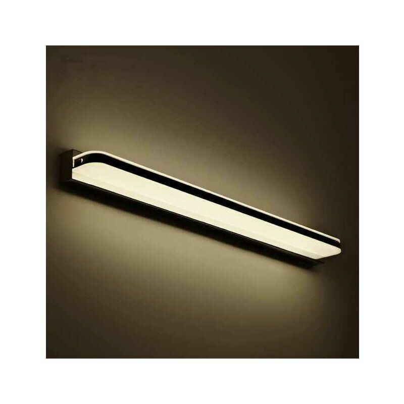 Applique murale de salle de bain à LED 9W au-dessus du miroir, applique murale pour meuble-lavabo avec interrupteur à tirette, étanche IP44 Longueur