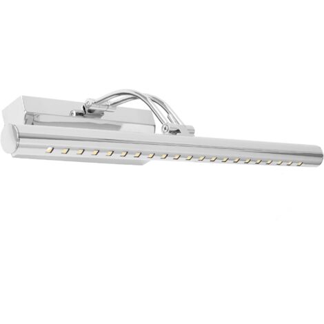 APPLIQUE MURALE DE SALLE DE BAIN APP364-1W CHROME 5W 40CM LED 1-POINTS DE LUMIÈRE 40X17X5,5CM