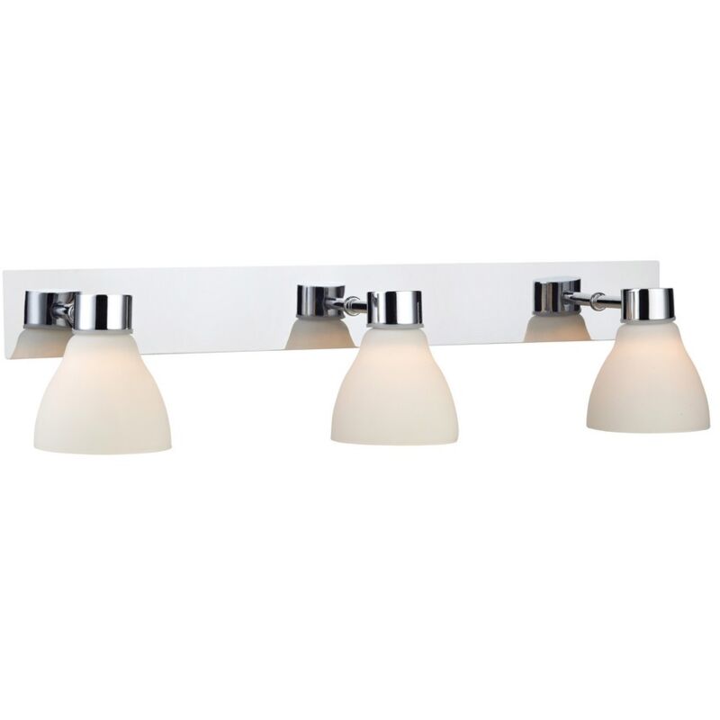 Markslojd - cassis - Applique murale à 3 ampoules pour salle de bain Chrome IP44, G9