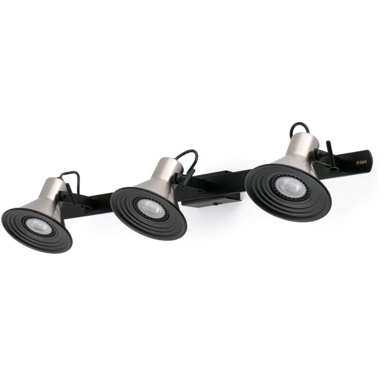 CUP-3 Applique murale - nickel satiné 40587