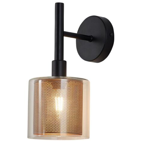 Applique murale décorative 1xE14 23W IP20 – Métal