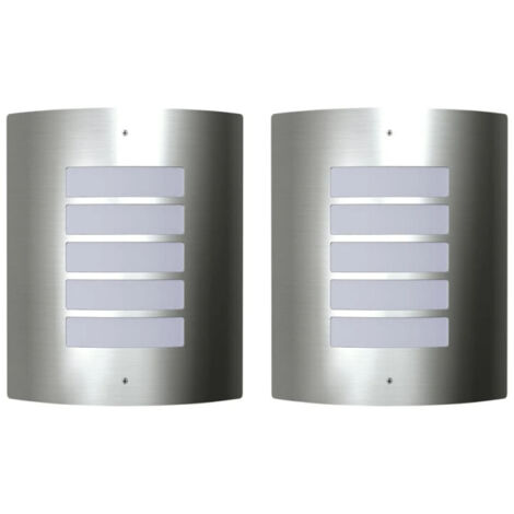Applique murale design en métal (lot de 2)