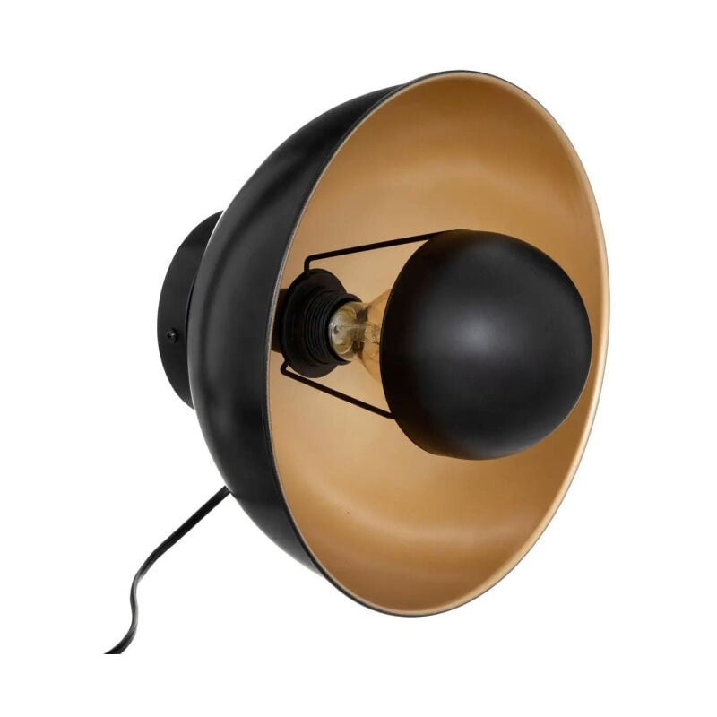 Atmosphera - Applique Murale Design 'Lahti' 29cm Noir & Or